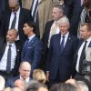 Bill Clinton - Sorties des obsèques de l'ancien président de la République Jacques Chirac en l'église Saint-Sulpice à Paris. Le 30 septembre 2019 © Dominique Jacovides / Bestimage