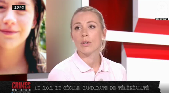 Cécile de "L'amour par défaut" lance un appel à l'aide pour retrouver sa fille, le 30 septembre 2019, sur NRJ12