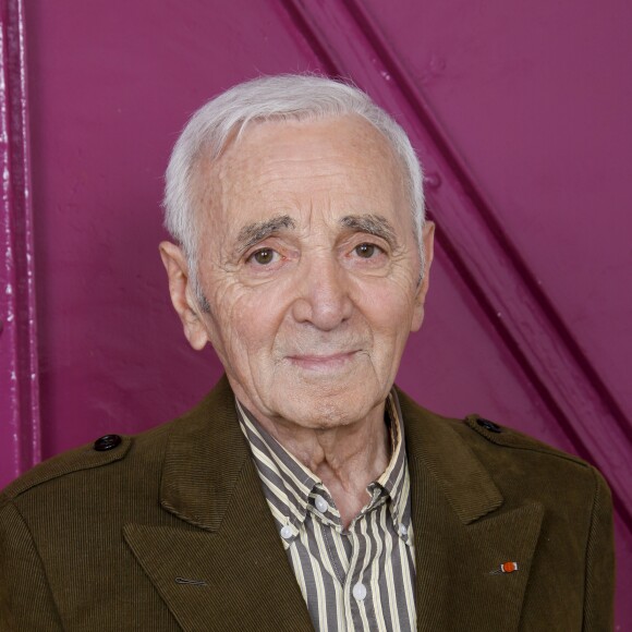 -Charles Aznavour - Enregistrement de l'émission "Du côté de Chez Dave" Spéciale Charles Aznavour, qui sera diffusée le 10 mai 2015 sur France 3