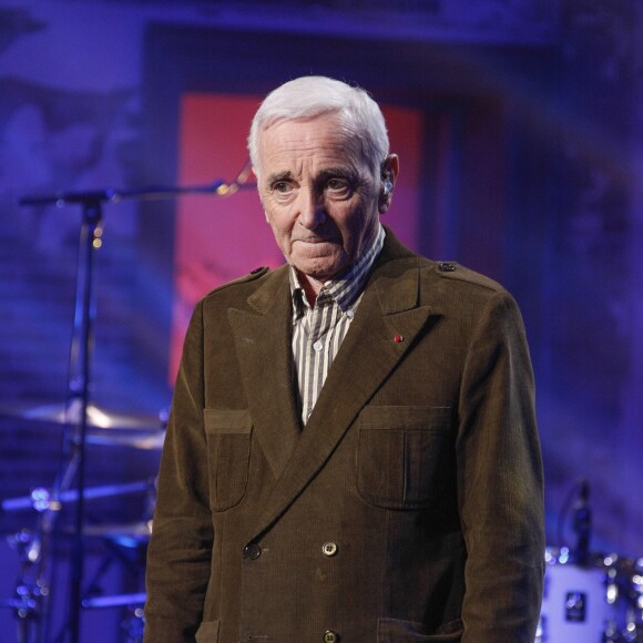 Charles Aznavour - Enregistrement de l'émission "Du côté de Chez Dave" Spéciale Charles Aznavour, qui sera diffusée le 10 mai 2015