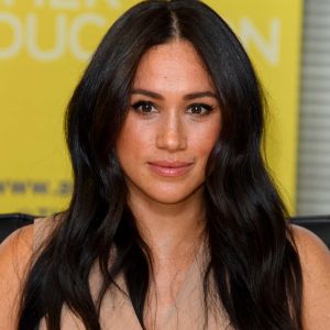 Meghan Markle, duchesse de Sussex, à l'Université de Johannesburg où elle participe à une table ronde avec l'Association des universités du Commonwealth, dont elle est la marraine à Johannesburg, Afrique du Sud, le 1er octobre 2019.