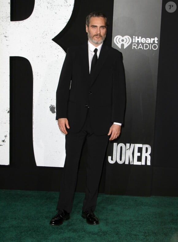 Joaquin Phoenix à la première de "Joker" au théâtre TCL Chinese à Los Angeles, le 28 septembre 2019.