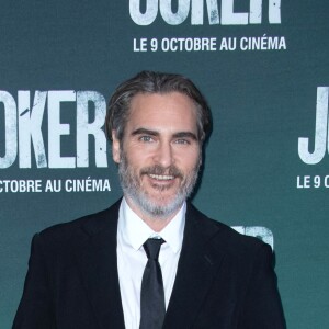 Joaquin Phoenix - Avant-première du film "Joker" au cinéma UGC Normandie à Paris, le 23 septembre 2019.