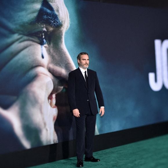 Joaquin Phoenix à la première de Joker au théâtre TCL Chinese à Los Angeles, le 28 septembre 2019