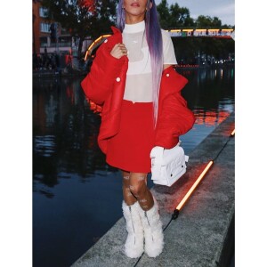 Bilal Hassani sur Instagram- Fashion week- Septembre 2019.