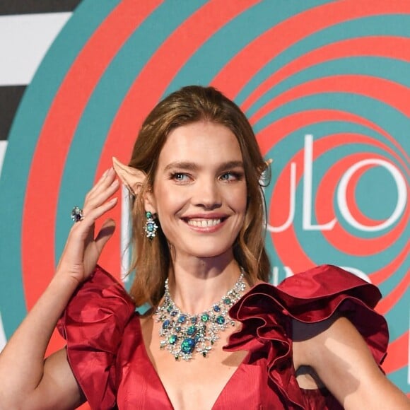 Natalia Vodianova assiste à la Fabulous Fund Fair, au Brewer Street Car Park. Londres, le 3 octobre 2019.