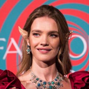 Natalia Vodianova assiste à la Fabulous Fund Fair, au Brewer Street Car Park. Londres, le 3 octobre 2019.