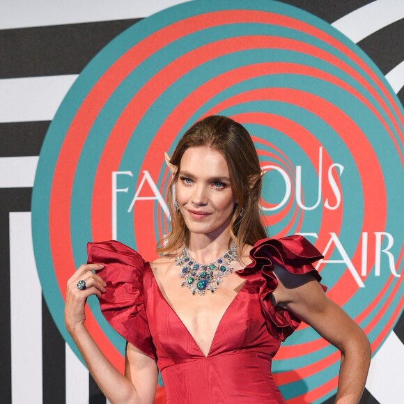 Natalia Vodianova assiste à la Fabulous Fund Fair, au Brewer Street Car Park. Londres, le 3 octobre 2019.