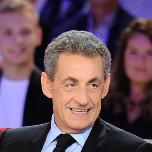 Exclusif - Nicolas Sarkozy - Enregistrement de l'émission "Vivement Dimanche" à Paris le 30 septembre 2019. Diffusion le 06/10/2019 sur France 2 . © Guillaume Gaffiot/Bestimage