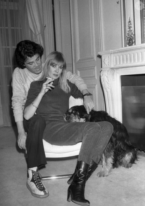 Archives - Rendez-vous avec David Alexandre Winter et sa femme Catherine Fefeu (les parents d'Ophélie Winter) dans leur appartement parisien. Le 8 juin 1983 © Jean-Claude Woestelandt/Bestimage