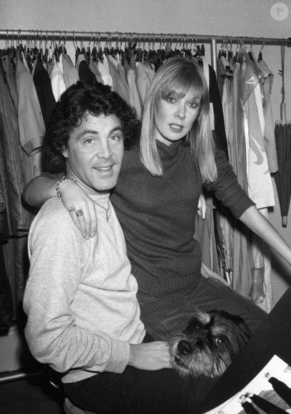 Archives - Rendez-vous avec David Alexandre Winter et sa femme Catherine Fefeu (les parents d'Ophélie Winter) dans leur appartement parisien. Le 8 juin 1983 © Jean-Claude Woestelandt/Bestimage