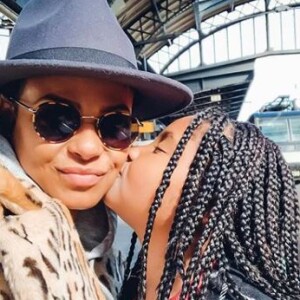 Christina Milian enceinte : Elle débarque à Strasbourg pour voir son chéri M. Pokora avec Violet (4 octobre 2019).