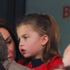 Le prince William, duc de Cambridge, Catherine (Kate) Middleton, duchesse de Cambridge et leurs enfants, le prince George et la princesse Charlotte, assistent à un match de Premier League opposant Norwich City à Aston Villa au stade Carrow Road, à Norwich, Royaume Uni, le 5 octobre 2019. Aston Villa a gagné 5-1.