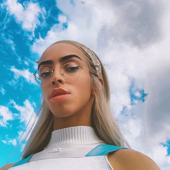 Bilal Hassani en perruque blonde sur Instagram.