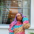 Bilal Hassani prend la pose sur Instagram.