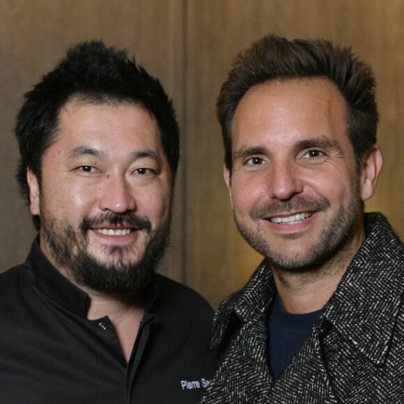 Christophe Michalak lors de l'inauguration du nouveau restaurant de Yannick Alléno, le PavYllon, à Paris le 7 octobre 2019.