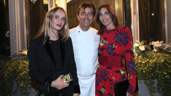 Yannick Alléno inaugure son nouveau restaurant en famille et avec les stars