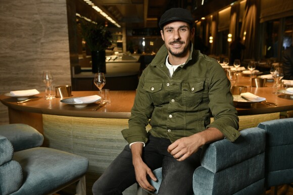 Nabil Taleb lors de l'inauguration du nouveau restaurant de Yannick Alléno, le PavYllon, à Paris le 7 octobre 2019.