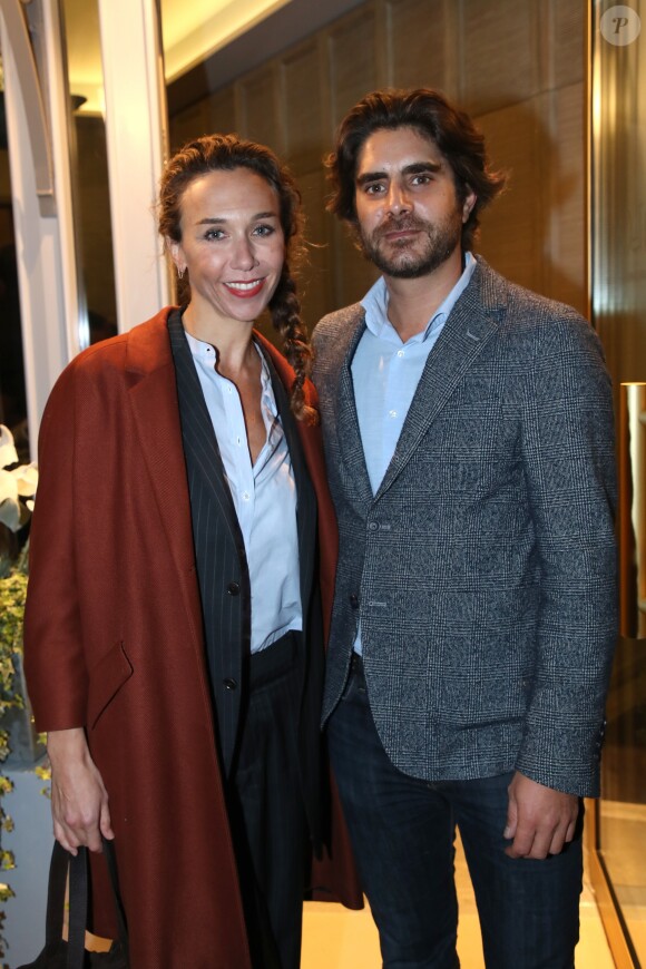 Charlotte de Georges lors de l'inauguration du nouveau restaurant de Yannick Alléno, le PavYllon, à Paris le 7 octobre 2019.