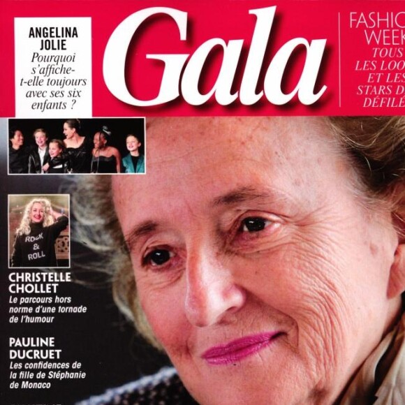 Magazine "Gala" en kiosques le 10 octobre 2019.