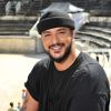 Exclusif - Slimane lors de l'enregistrement de l'émission "La Chanson de l'Année 2019" aux Arènes de Nîmes, le 16 mai 2019. © Guillaume Gaffiot/Bestimage