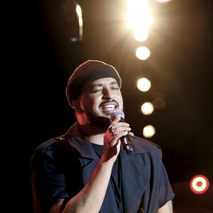 Slimane - Concert caritatif pour les enfants malades organisé par l'association "Enfant, star et match" dans la pinède à Juan les Pins le 11 juillet 2019. © Patrice Lapoirie/Nice-Matin/Bestimage11/07/2019 - Juan les Pins