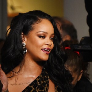 Rihanna lors du lancement de son livre au musée Solomon R. Guggenheim à New York, le 11 octobre 2019.