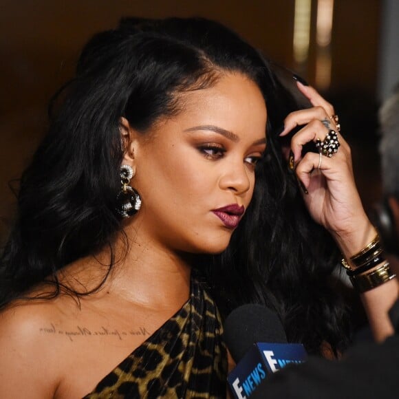 Rihanna lors du lancement de son livre au musée Solomon R. Guggenheim à New York, le 11 octobre 2019.