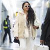 Rihanna arrive à l'aéroport JFK de New York le 11 octobre 2019.