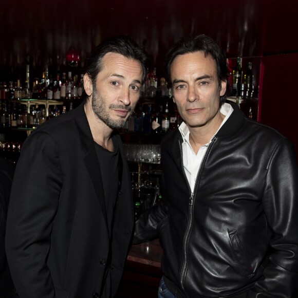 Michael Cohen et Anthony Delon lors de la soirée d'anniversaire de S.Sisley au restaurant Roxie à Paris, France, le 6mai 2019. © Pierre Perusseau/Bestimage