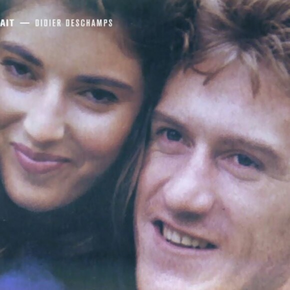 Phorto de Didier Deschamps et sa femme Claude diffusée dans "50 Mn Inside", sur TF1 le 5 octobre 2019.