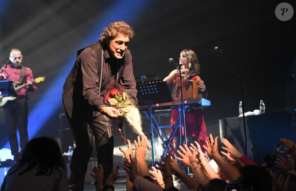 Exclusif - Frédéric François fête ses 50 ans de carrière avec un concert au Grand Rex à Paris et une tournée en France le 12 octobre 2019 © Guirec Coadic / Bestimage