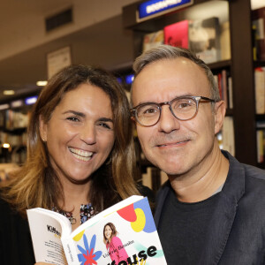 Exclusif - Valérie Bénaïm et Philippe Besson - Sortie livre de Valérie Bénaïm à la librairie Eyrolles à Paris le 13 octobre 2019. © Cédric Perrin/Bestimage