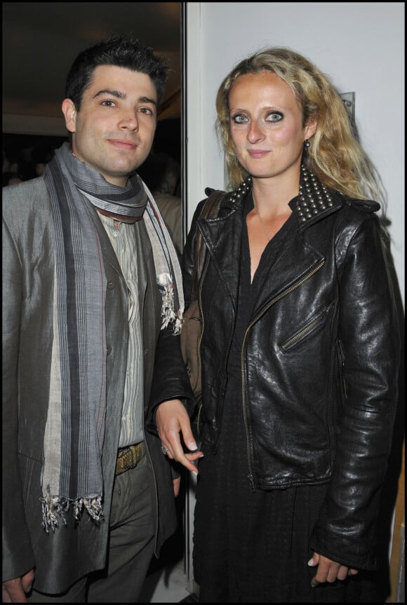 Aurore Auteuil et Jimmy Chatras à Paris, en 2011. 