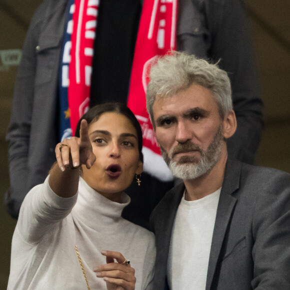Tatiana Silva - Tribunes lors du match de qualification pour l'Euro2020 "France - Turquie (1-1)" au Stade de France. Saint-Denis, le 14 octobre 2019. © Cyril Moreau/Bestimage