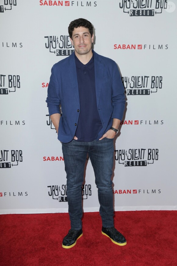 Jason Biggs lors de la première du film 'Jay & Silent Bob Reboot' au théâtre TCL Chinese à Los Angeles, le 14 octobre 2019.