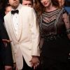 Geoffrey Arend et Christina Hendricks - Montée des marches du film "Coming Home" lors du 67e Festival du film de Cannes.