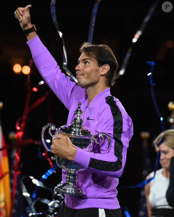 Rafael Nadal - Rafael Nadal remporte l'US Open à New York face au Russe Daniil Medvedev (7-5, 6-3, 5-7, 4-6, 6-4), le 8 septembre 2019.