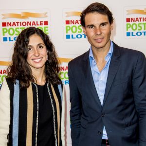 Rafael Nadal et Xisca Perello lors du Goed Geld Gala à Amsterdam. Le 15 février 2018.