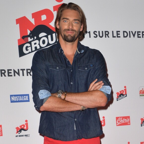 Camille Lacourt - Conférence de rentrée du Groupe NRJ au théâtre des Folies Bergère à Paris, le 16 septembre 2019. © Veeren/Bestimage