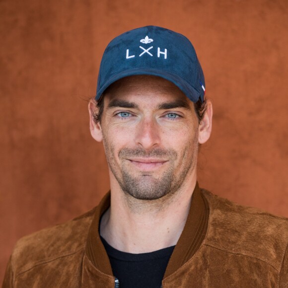 Camille Lacourt - Célébrités dans le village des internationaux de France de tennis de Roland Garros à Paris, France, le 6 juin 2019. © Jacovides-Moreau/Bestimage