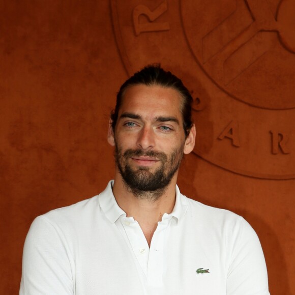 Camille Lacourt au village lors des internationaux de tennis de Roland Garros à Paris, France, le 31 mai 2019. © Jacovides-Moreau/Bestimage