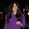 Meghan Markle, duchesse de Sussex, arrive à l'ouverture du sommet One Young au Royal Albert Hall à Londres le 22 octobre 2019.