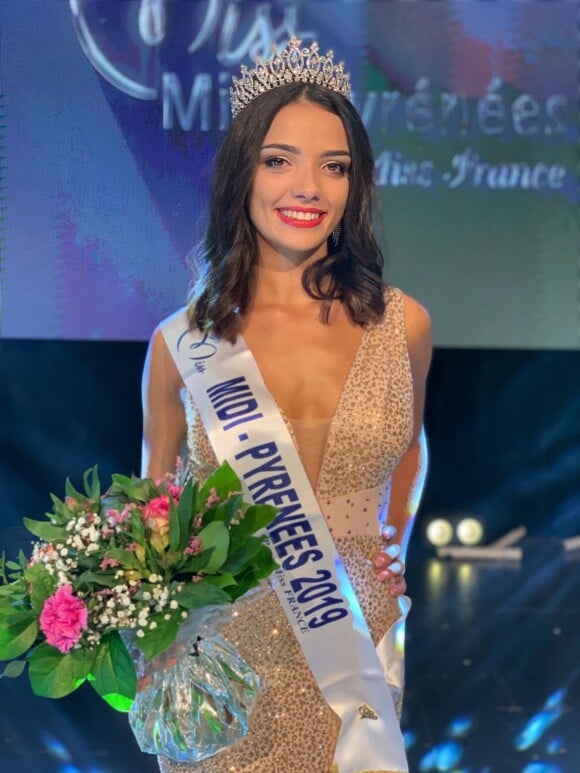 Andréa Magalhaes, Miss Midi-Pyrénées 2019, se présentera à l'élection de Miss France 2020, le 14 décembre 2019.