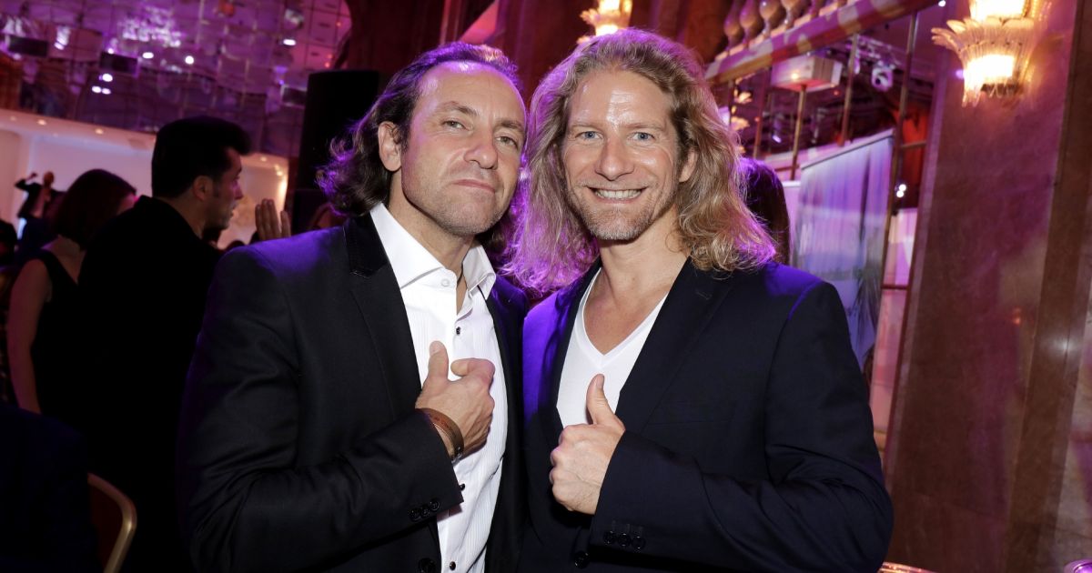 Exclusif Philippe Candeloro Et Gwendal Peizerat Lors De La 3eme Edition De L Election De Miss Beaute Nationale Et Du 21e Anniversaire De L Association Citesta Purepeople