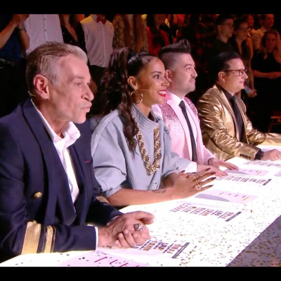 Le jury de l'émission "Danse avec les stars 10". TF1. Le 26 octobre 2019.