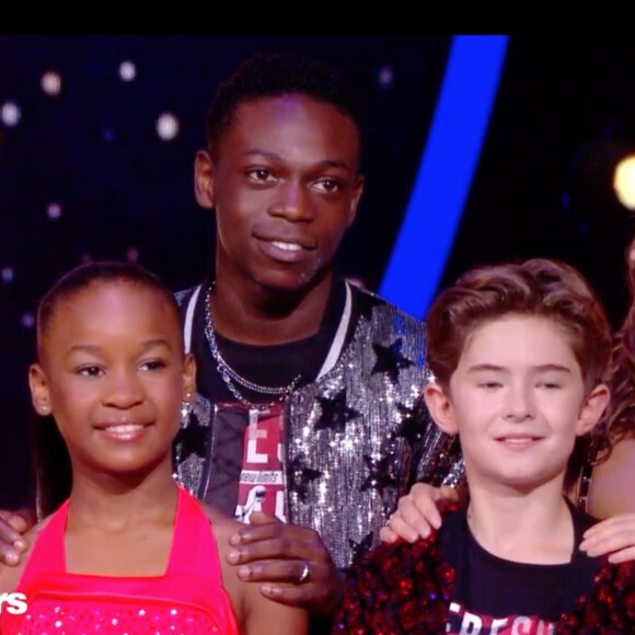 Azize Diabaté et Denitsa Ikonomova, accompagnés de Dayana et Mica, dans l'émission "Danse avec les stars 10". TF1. Le 26 octobre 2019.