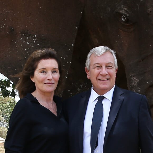 Semi Exclusif - Rendez-vous avec Richard Attias et sa femme Cécilia en marge du sommet One Planet à Nairobi, Kenya le 14 mars 2019. Richard Attias est l'organisateur du One Planet Summit de Nairobi. © Dominique Jacovides / Bestimage