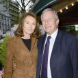 Cécilia Attias et son mari Richard Attias - Prix de la Closerie des Lilas 2014 à Paris, le 8 avril 2014.