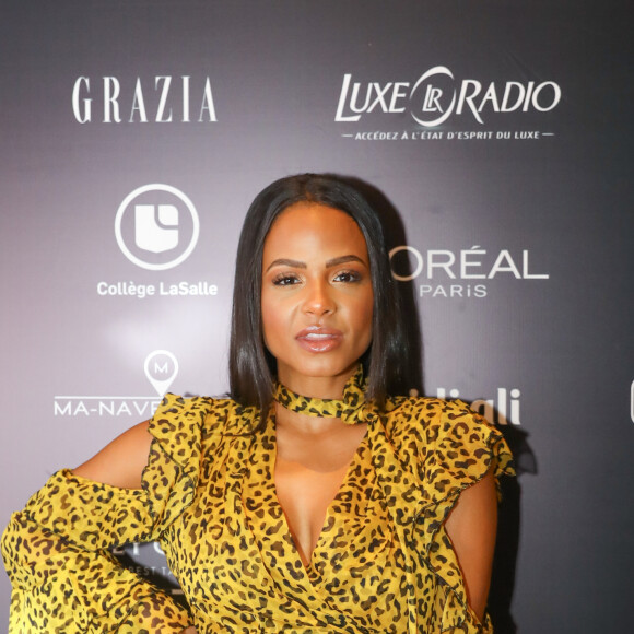 Exclusif - Christina Milian (enceinte) - Les célébrités lors de la 15ème édition du Casa Fashion Show sous le thème de la Dolce Vita au Sofitel Casablanca Tour Blanche à Casablanca, le 12 octobre 2019. © Philippe Doignon/Bestimage